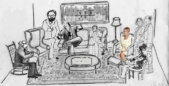 The Burkean Parlor image, via Armstrong.edu