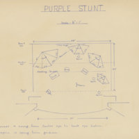 Purple Stunt Staging Plan (College Night 1942)