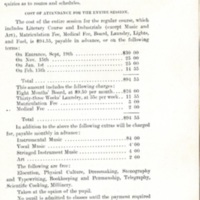 School Tuition in 1900 &amp; 1903