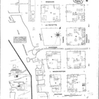 Map of Tampa, 1884