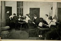 Students in Typewriting Class